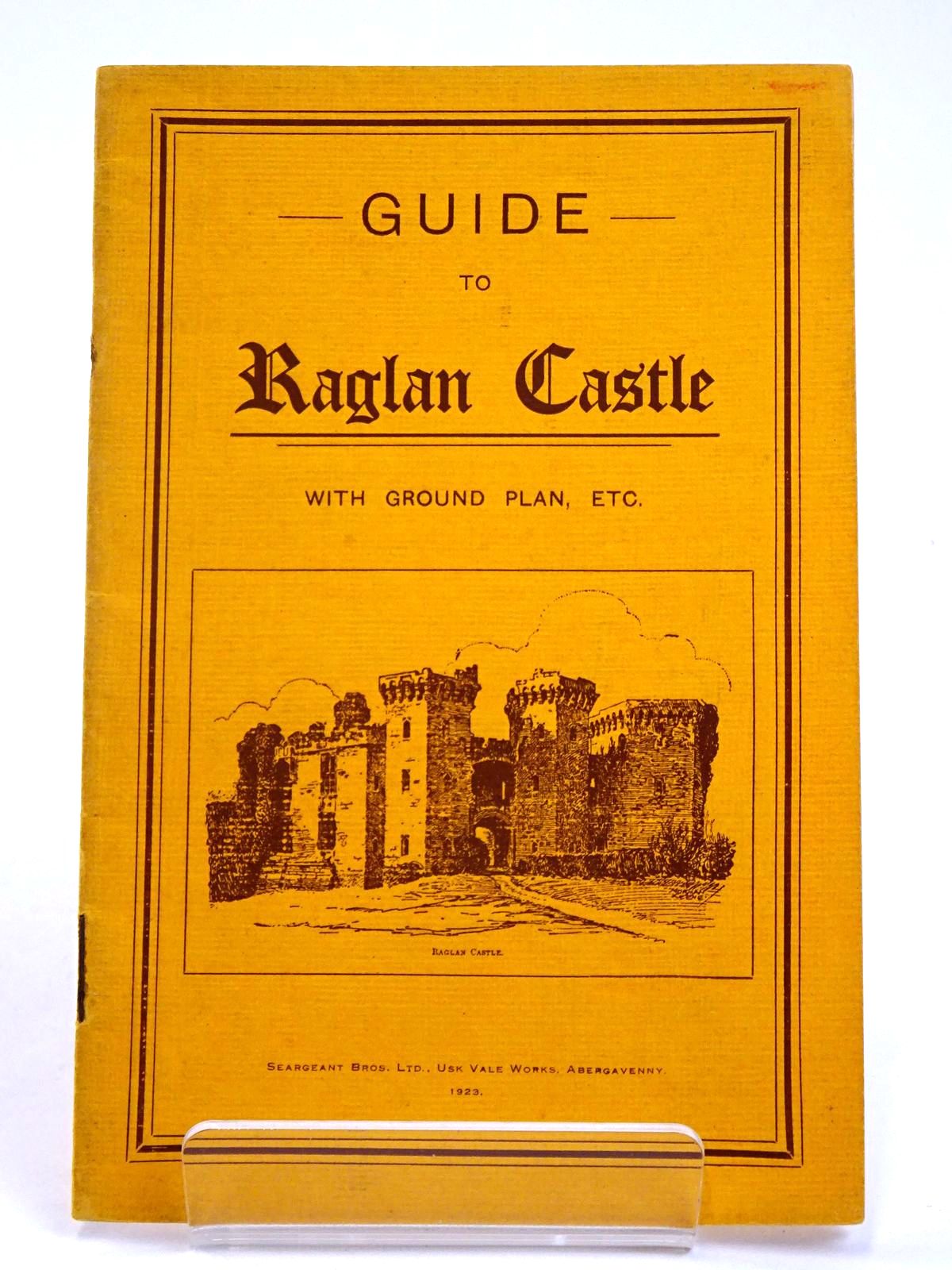 Photo of GUIDE TO RAGLAN CASTLE WITH GROUND PLAN ETC- Stock Number: 1818553