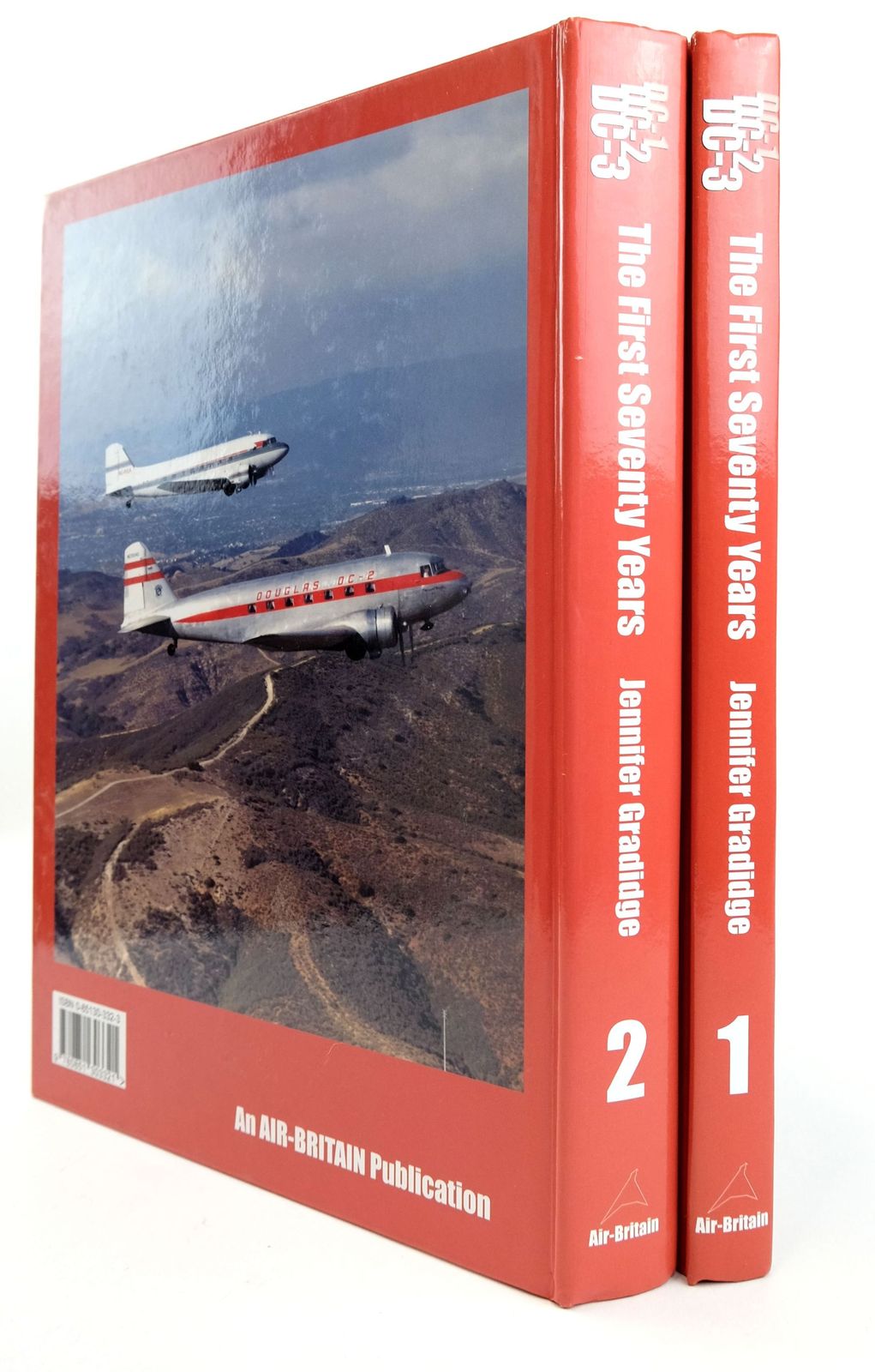 Photo of THE DOUGLAS DC-1/DC-2/DC-3 THE FIRST SEVENTY YEARS (TWO VOLUMES) written by Gradidge, Jennifer M. published by Air-Britain (Historians) Ltd. (STOCK CODE: 1819028)  for sale by Stella & Rose's Books