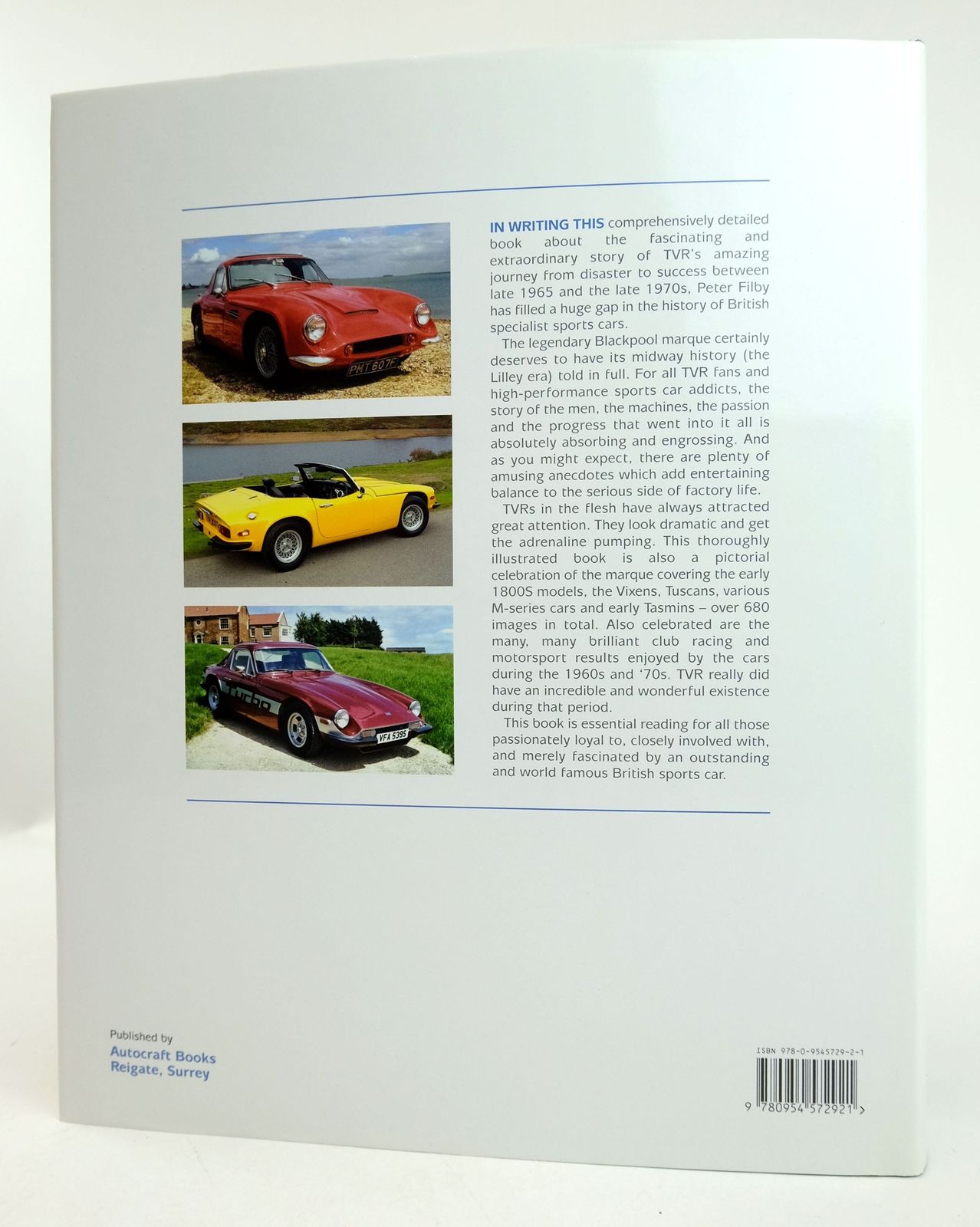 Photo of TVR VOLUME TWO: A PASSION TO SUCCEED THE MARTIN LILLEY ERA 1965-1981 written by Filby, Peter published by Autocraft Books (STOCK CODE: 1819331)  for sale by Stella & Rose's Books