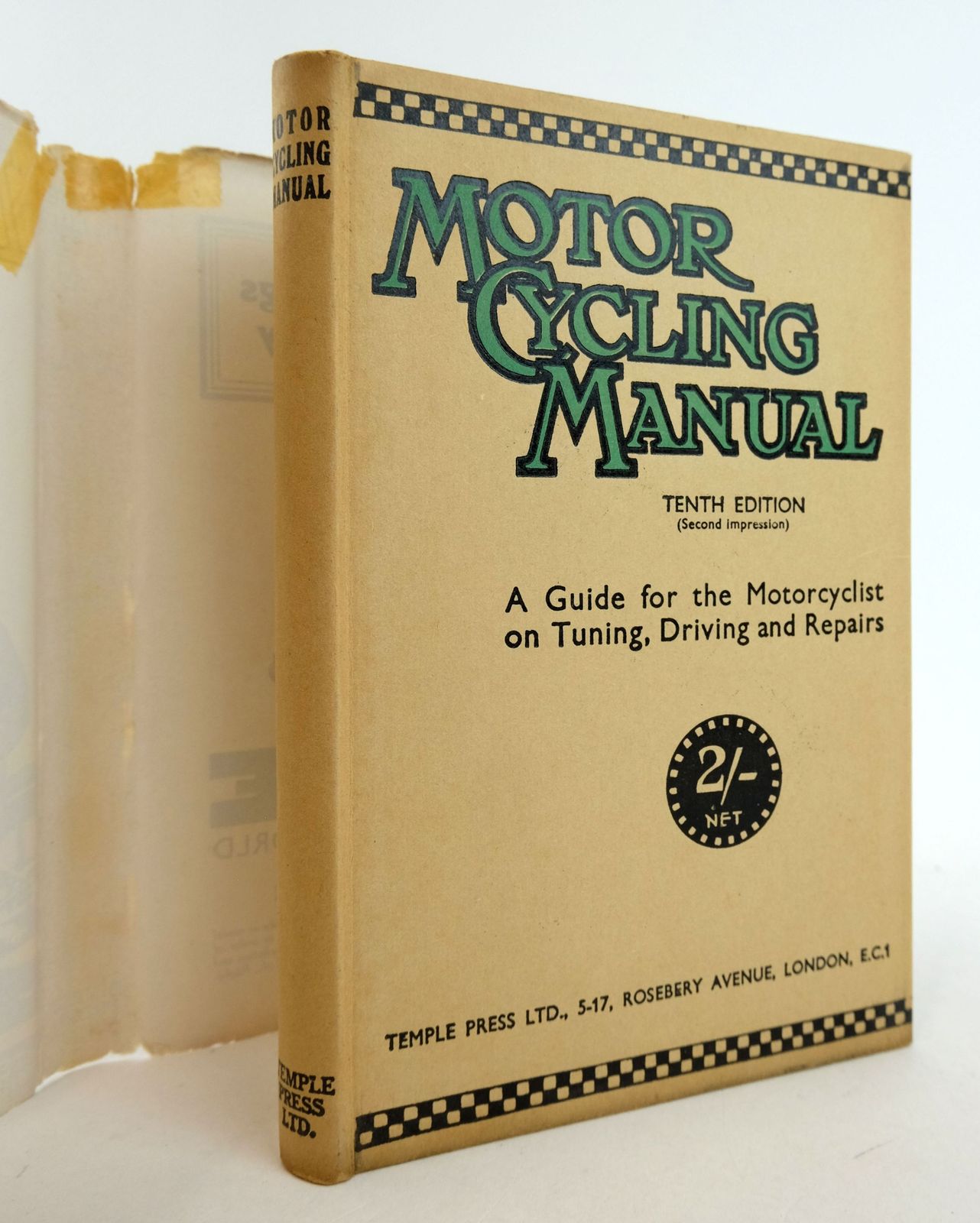 Photo of MOTOR CYCLING MANUAL published by Temple Press Limited (STOCK CODE: 1819462)  for sale by Stella & Rose's Books