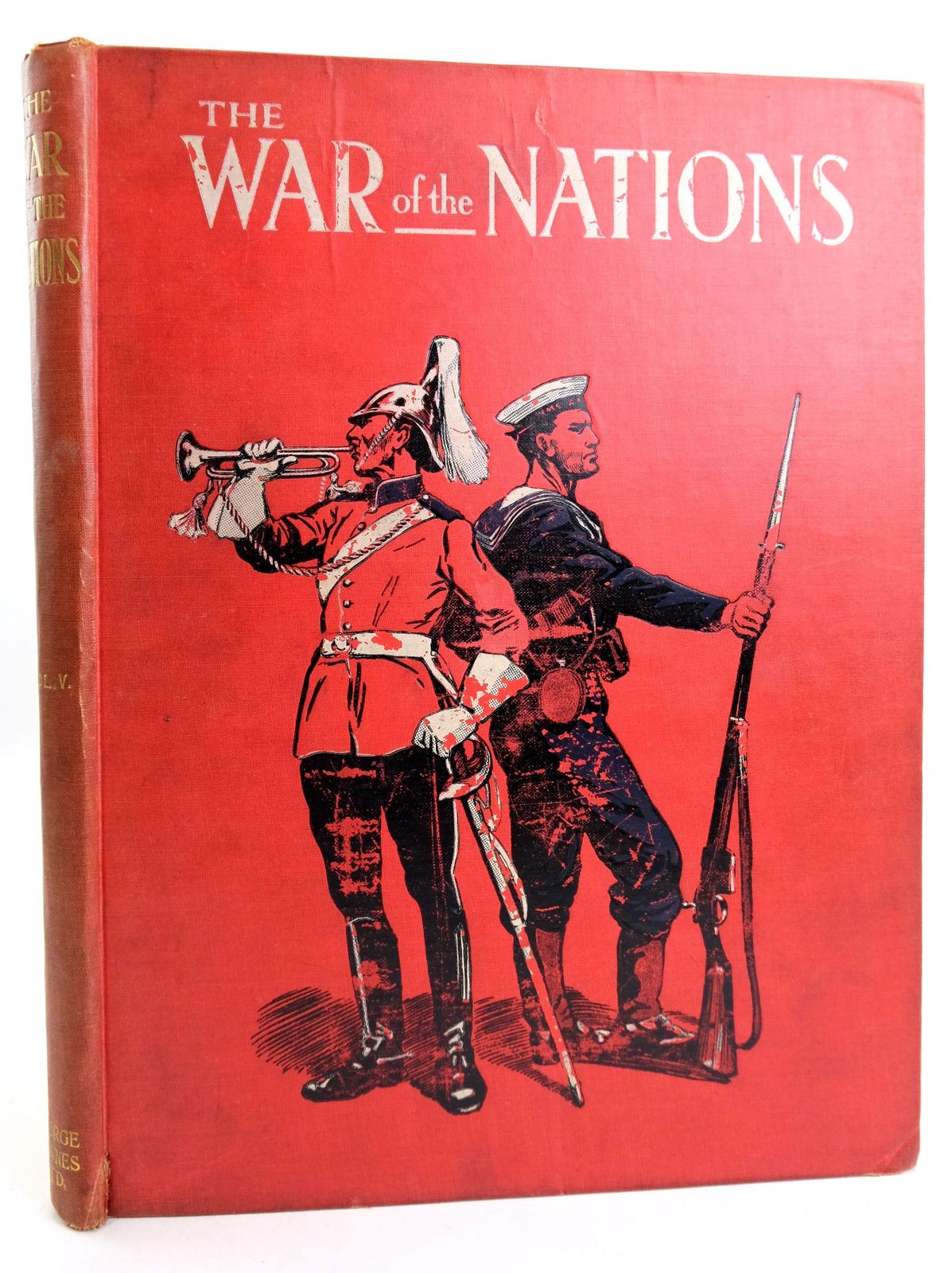 Photo of THE WAR OF THE NATIONS: A HISTORY OF THE GREAT EUROPEAN CONFLICT VOL. V written by Wallace, Edgar published by George Newnes Limited (STOCK CODE: 1819504)  for sale by Stella & Rose's Books