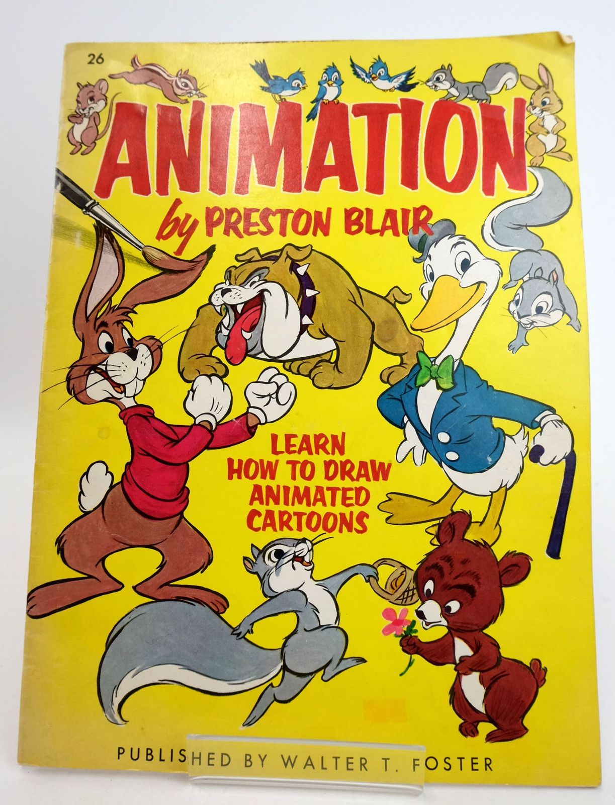 Stella & Rose's Books : ANIMATION: LEARN HOW TO DRAW ANIMATED CARTOONS  Written By Preston Blair, STOCK CODE: 1819543