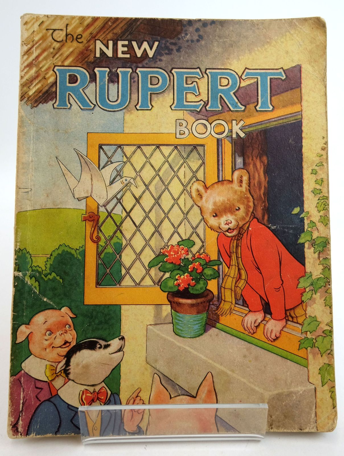 Photo of RUPERT ANNUAL 1946 - THE NEW RUPERT BOOK written by Bestall, Alfred illustrated by Bestall, Alfred published by Daily Express (STOCK CODE: 1819653)  for sale by Stella & Rose's Books