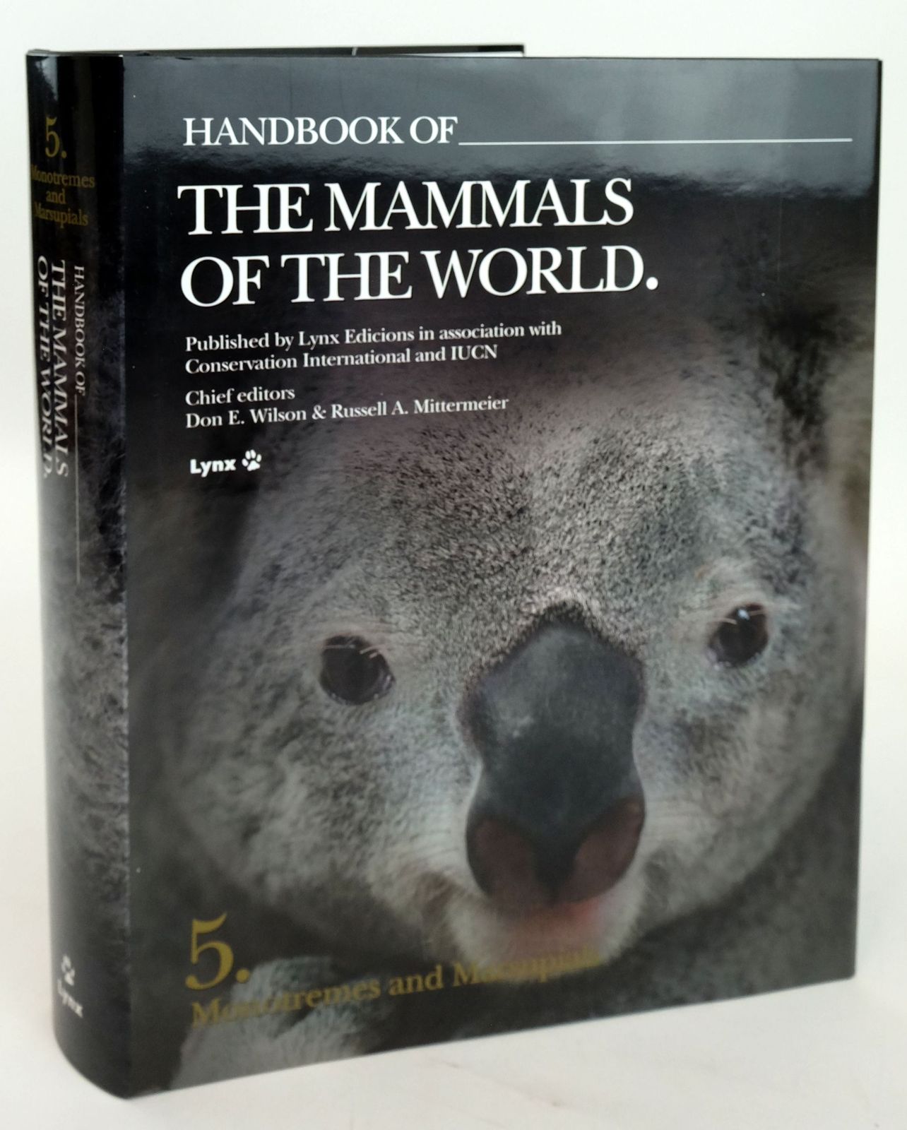 Photo of HANDBOOK OF THE MAMMALS OF THE WORLD 5. MONOTREMES AND MARSUPIALS- Stock Number: 1820161