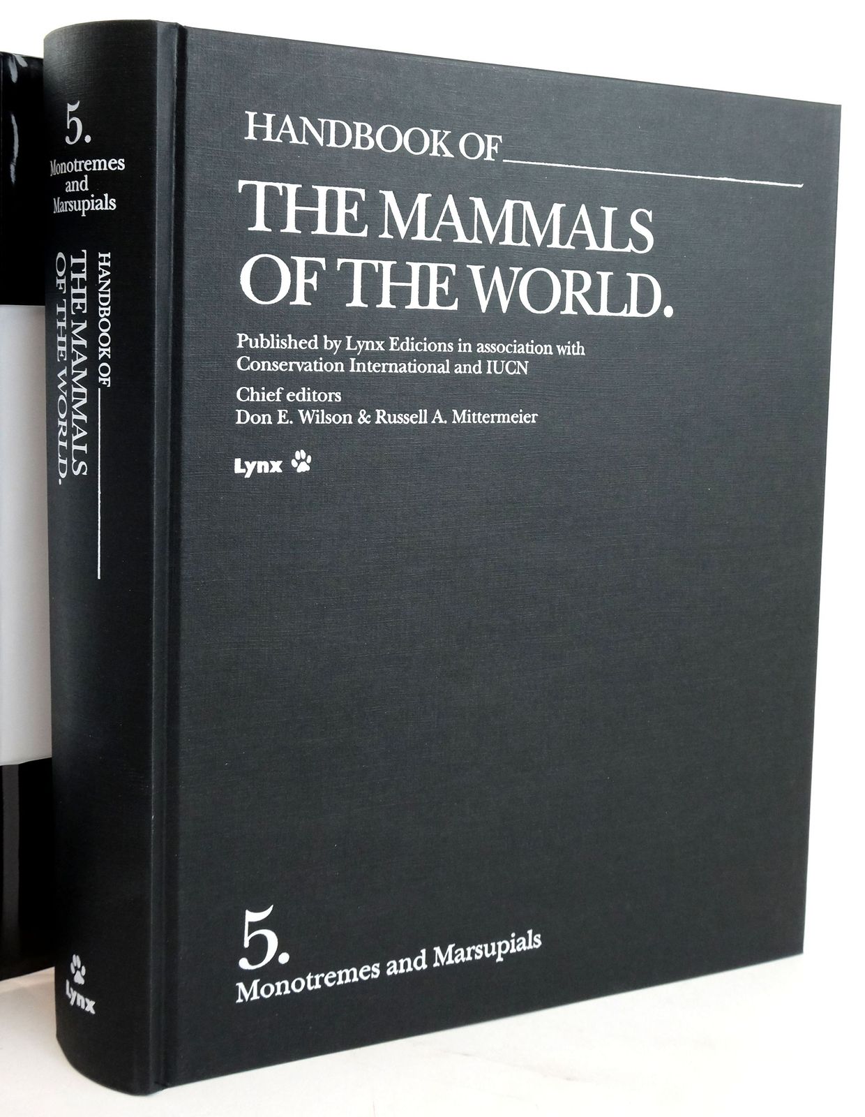 Photo of HANDBOOK OF THE MAMMALS OF THE WORLD 5. MONOTREMES AND MARSUPIALS written by Wilson, Don E.
Mittermeier, Russell A.
et al,  published by Lynx Edicions (STOCK CODE: 1820161)  for sale by Stella & Rose's Books