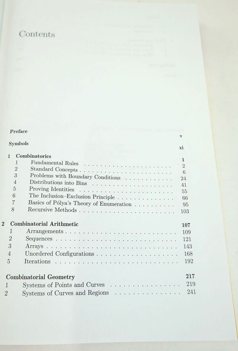 Photo of COUNTING AND CONFIGURATIONS: PROBLEMS IN COMBINATORICS, ARITHMETIC, AND GEOMETRY written by Herman, Jiri
Kucera, Radan
Simsa, Jaromir published by Springer (STOCK CODE: 1820370)  for sale by Stella & Rose's Books