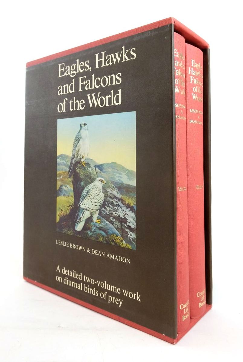 Photo of EAGLES, HAWKS AND FALCONS OF THE WORLD (2 VOLUMES) written by Brown, Leslie H. Amadon, Dean illustrated by Peterson, Roger Tory et al.,  published by Country Life (STOCK CODE: 1820533)  for sale by Stella & Rose's Books