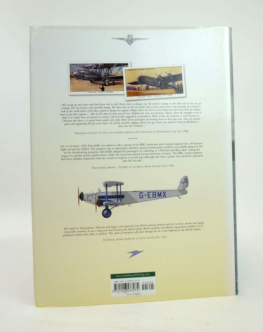Photo of IMPERIAL AIRWAYS: THE BIRTH OF THE BRITISH AIRLINE INDUSTRY 1914-1940 written by Bluffield, Robert published by Classic, Ian Allan (STOCK CODE: 1820753)  for sale by Stella & Rose's Books