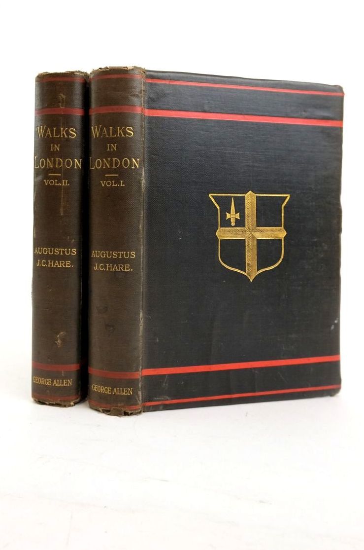 Photo of WALKS IN LONDON (2 VOLUMES) written by Hare, Augustus J.C. published by George Allen (STOCK CODE: 1820989)  for sale by Stella & Rose's Books