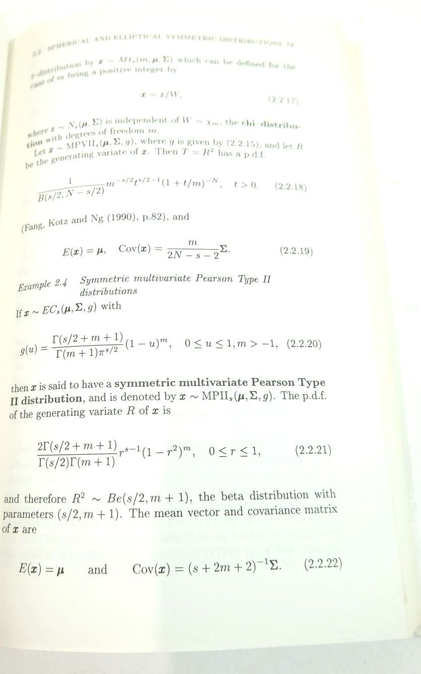 Photo of NUMBER-THEORETIC METHODS IN STATISTICS written by Fang, K.-T.
Wang, Y. published by Chapman & Hall (STOCK CODE: 1821064)  for sale by Stella & Rose's Books