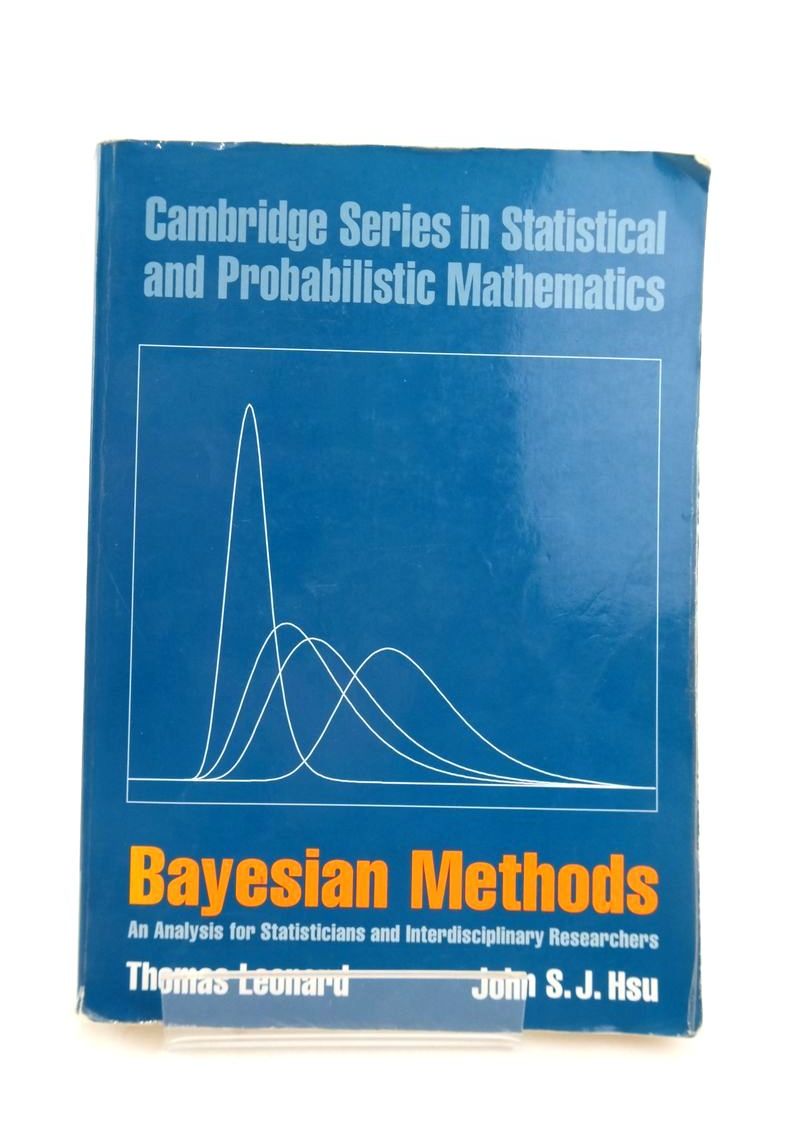 Photo of BAYESIAN METHODS: AN ANALYSIS FOR STATISTICIANS AND INTERDISCIPLINARY RESEARCHERS- Stock Number: 1821085