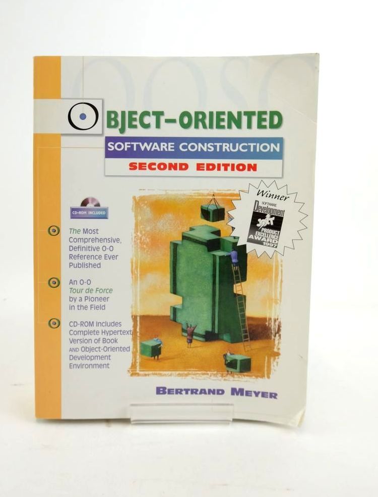 Photo of OBJECT-ORIENTED SOFTWARE CONSTRUCTION written by Meyer, Bertrand published by Prentice Hall International (STOCK CODE: 1821088)  for sale by Stella & Rose's Books