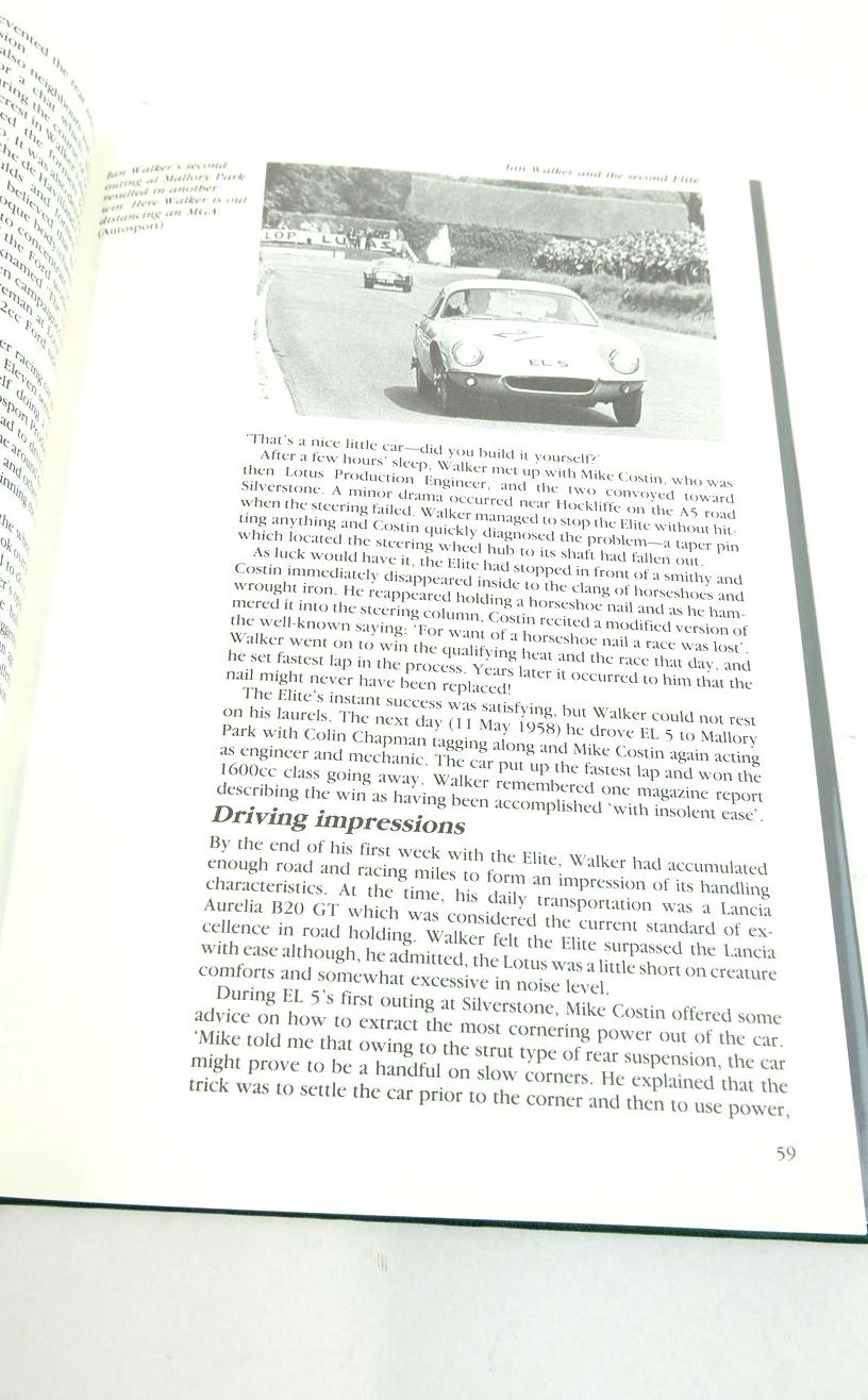 Photo of THE LOTUS ELITE written by Ortenburger, Dennis E. published by Patrick Stephens Limited (STOCK CODE: 1821501)  for sale by Stella & Rose's Books