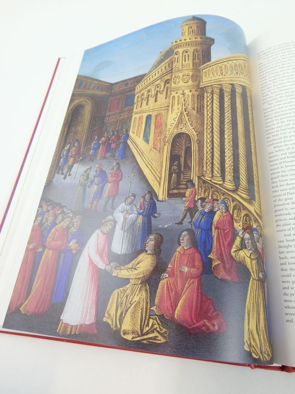 Photo of A CHRONICLE OF THE CRUSADES (2 VOLUMES) written by Mamerot, Sebastien
Delcourt, Thierry
Queruel, Danielle
Masanes, Fabrice illustrated by Colombe, Jean published by Taschen (STOCK CODE: 1821637)  for sale by Stella & Rose's Books