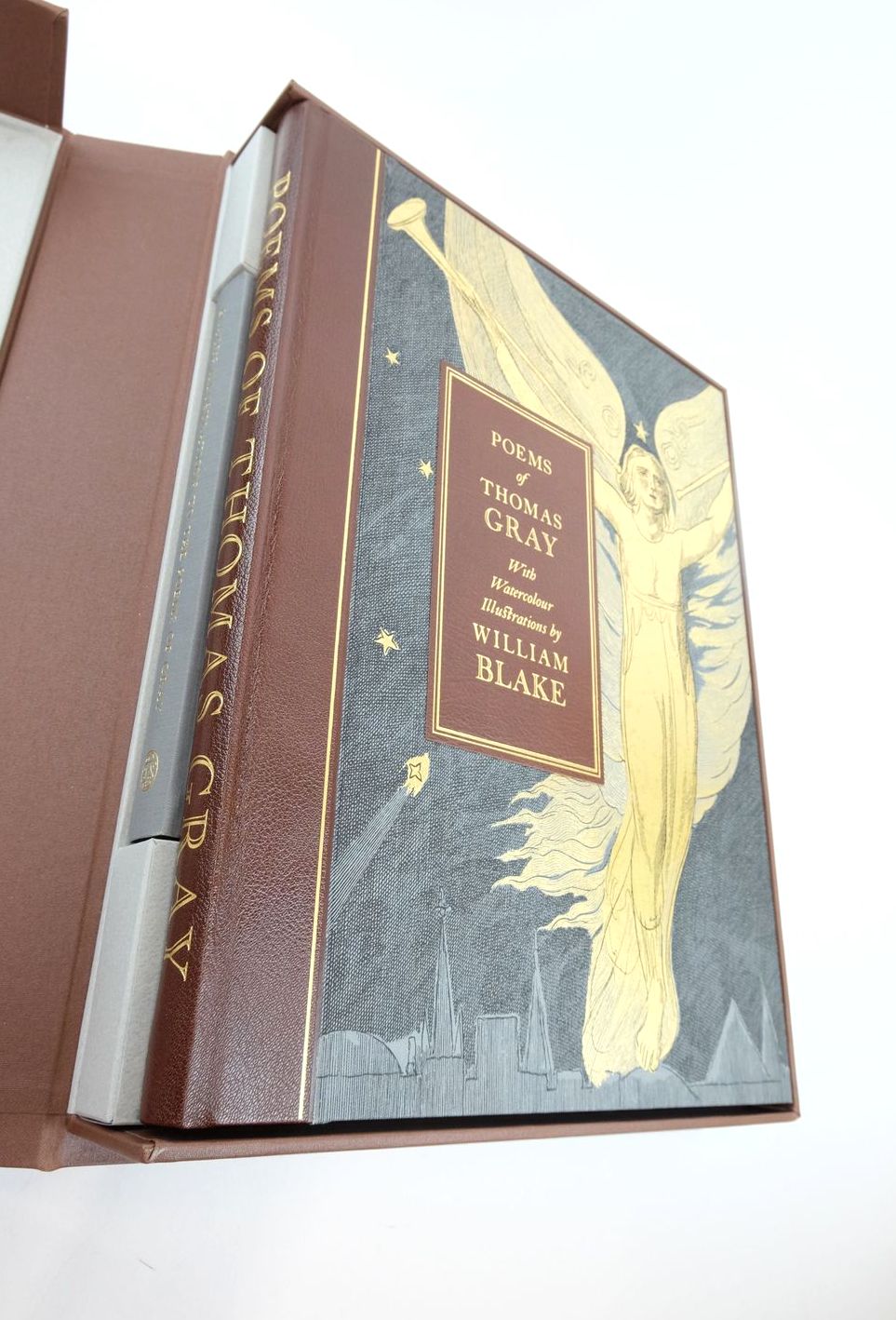 Photo of POEMS OF THOMAS GRAY written by Gray, Thomas Tayler, Irene illustrated by Blake, William published by Folio Society (STOCK CODE: 1821644)  for sale by Stella & Rose's Books