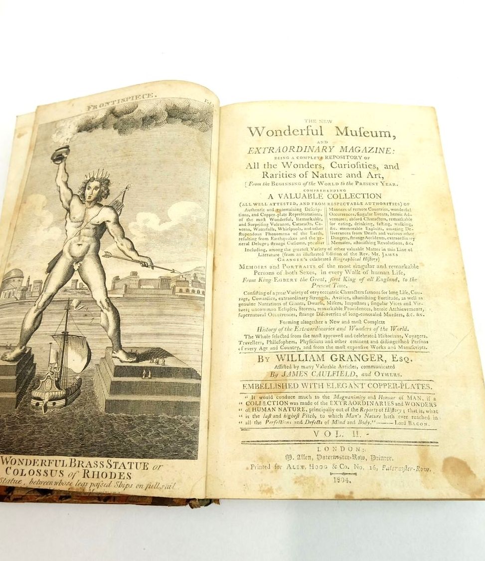 Photo of THE NEW WONDERFUL MUSEUM, AND EXTRAORDINARY MAGAZINE VOL. II written by Granger, William
Caulfield, James published by Alex Hogg (STOCK CODE: 1821829)  for sale by Stella & Rose's Books