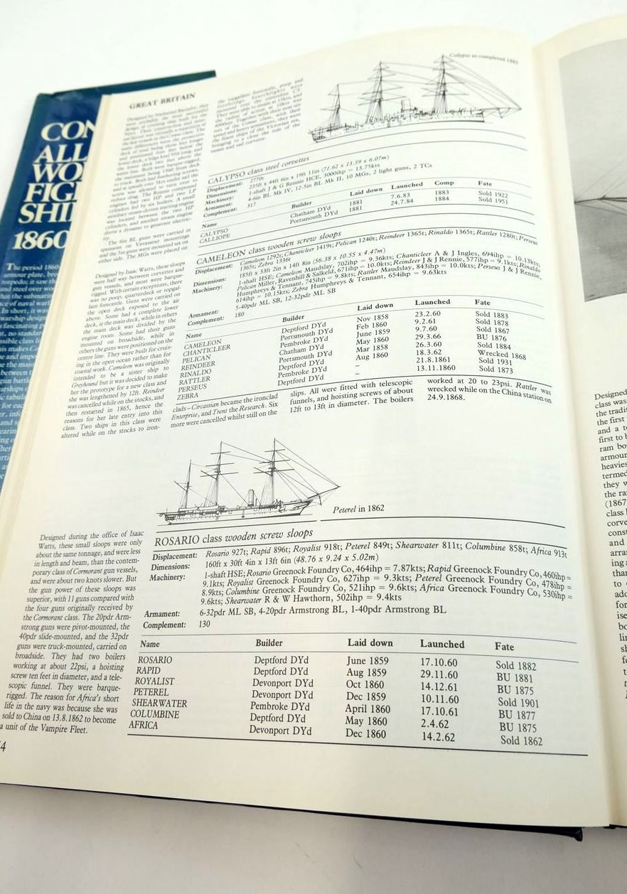 Photo of CONWAY'S ALL THE WORLD'S FIGHTING SHIPS 1860-1905 written by Gardiner, Robert
Chesneau, Roger
Kolesnik, Eugene M.
et al,  published by Conway Maritime Press (STOCK CODE: 1822081)  for sale by Stella & Rose's Books