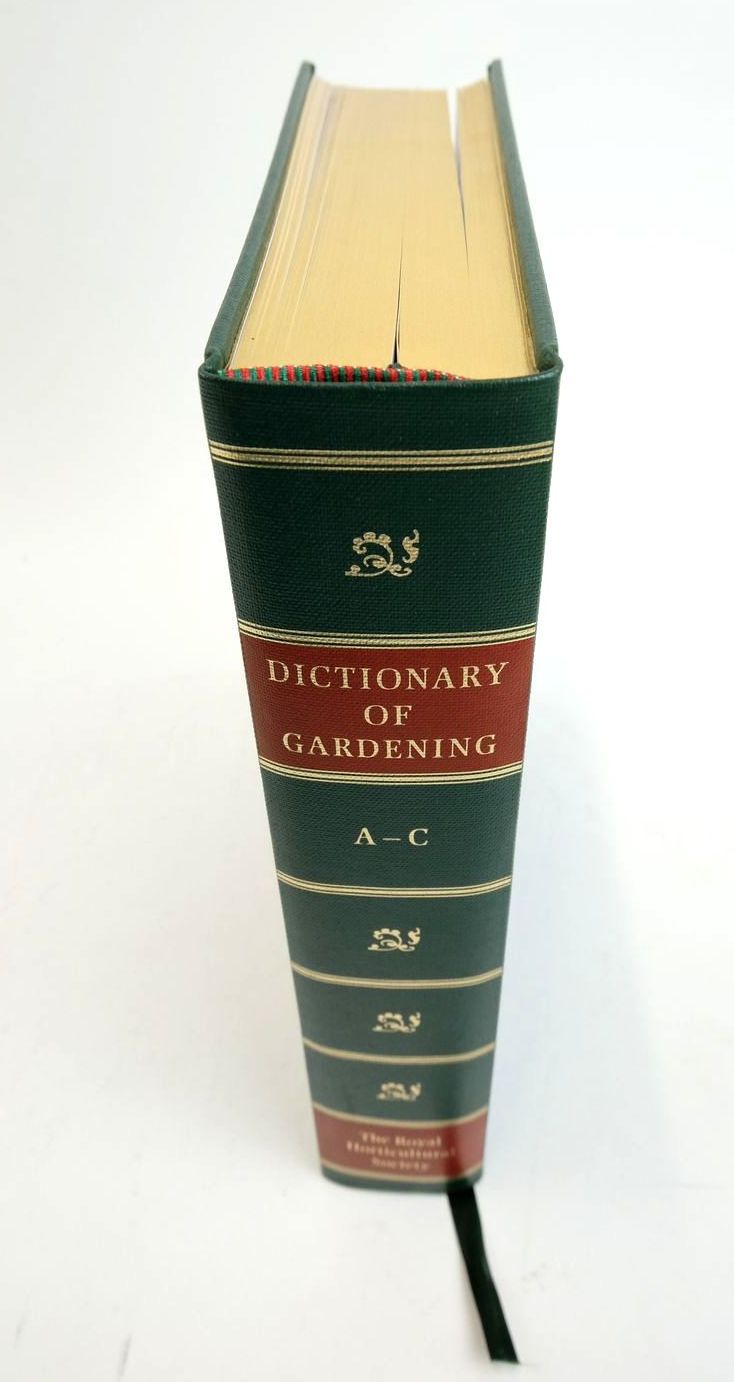 Photo of THE NEW ROYAL HORTICULTURAL SOCIETY DICTIONARY OF GARDENING (4 VOLUMES) written by Huxley, Anthony
Griffiths, Mark
Levy, Margot published by Royal Horticultural society (STOCK CODE: 1822265)  for sale by Stella & Rose's Books
