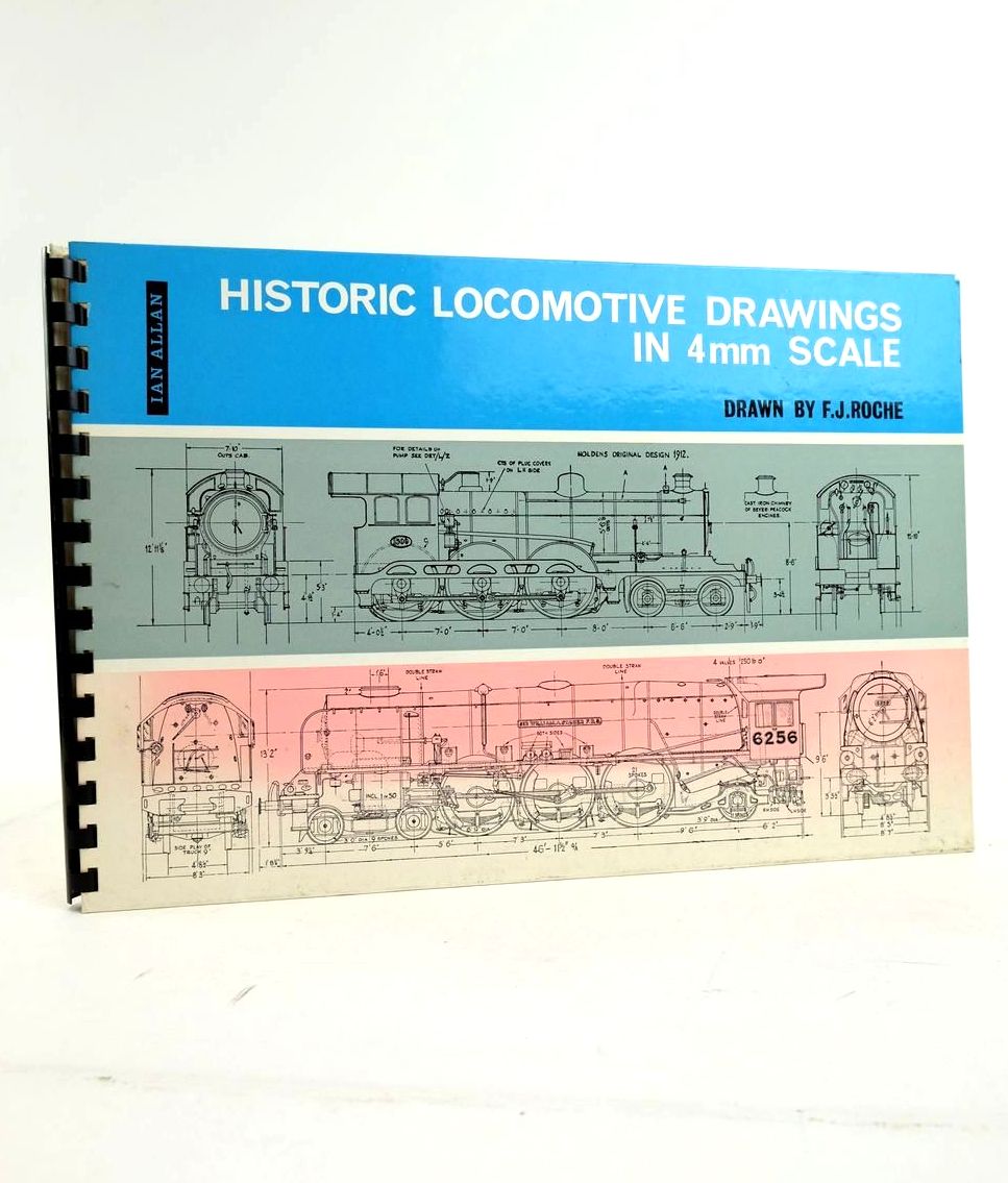 Photo of HISTORIC LOCOMOTIVE DRAWINGS IN 4MM SCALE written by Roche, F.J. illustrated by Roche, F.J. published by Ian Allan (STOCK CODE: 1822278)  for sale by Stella & Rose's Books