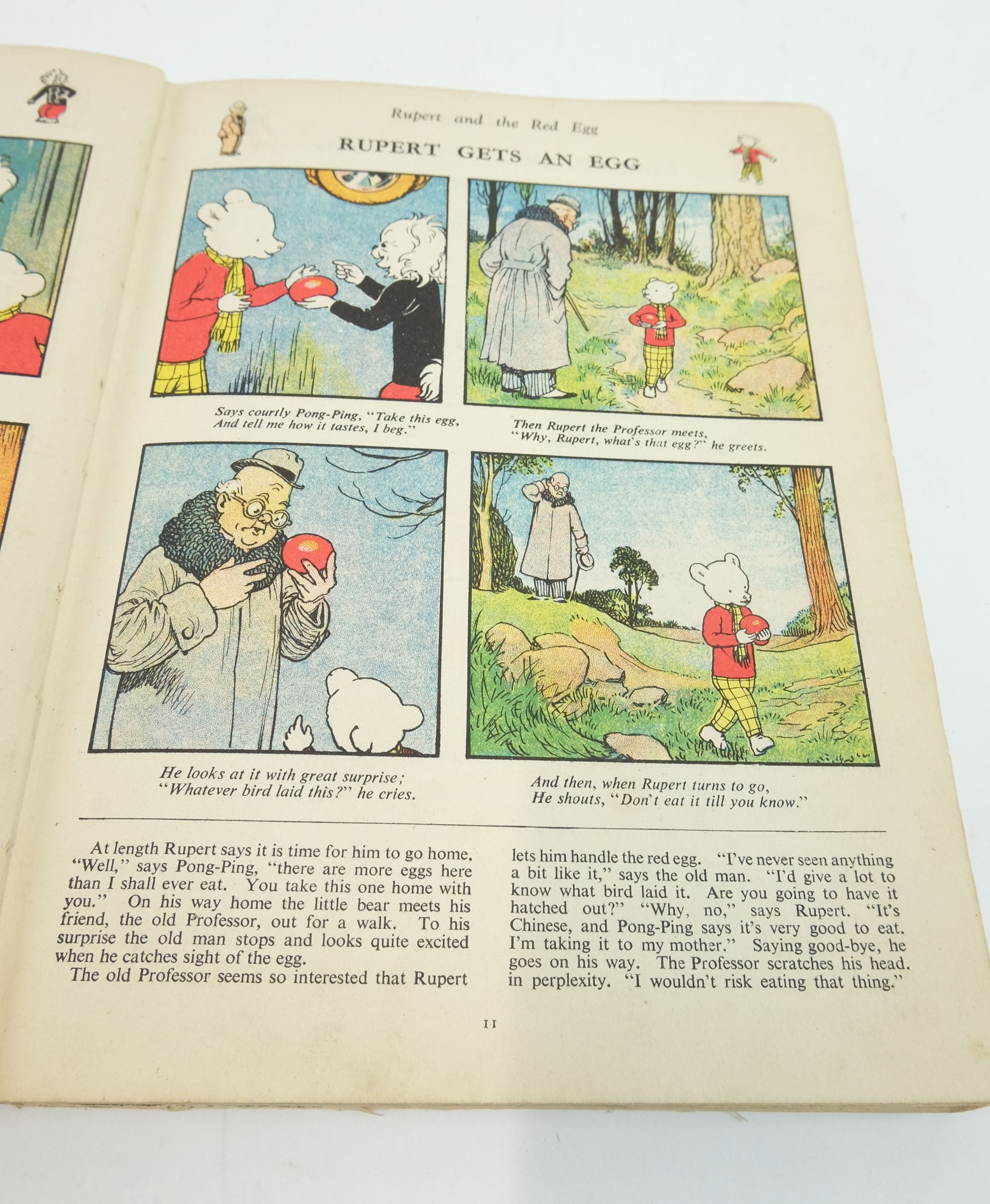 Photo of RUPERT ANNUAL 1941 - THE RUPERT BOOK written by Bestall, Alfred illustrated by Bestall, Alfred published by Daily Express (STOCK CODE: 1822382)  for sale by Stella & Rose's Books