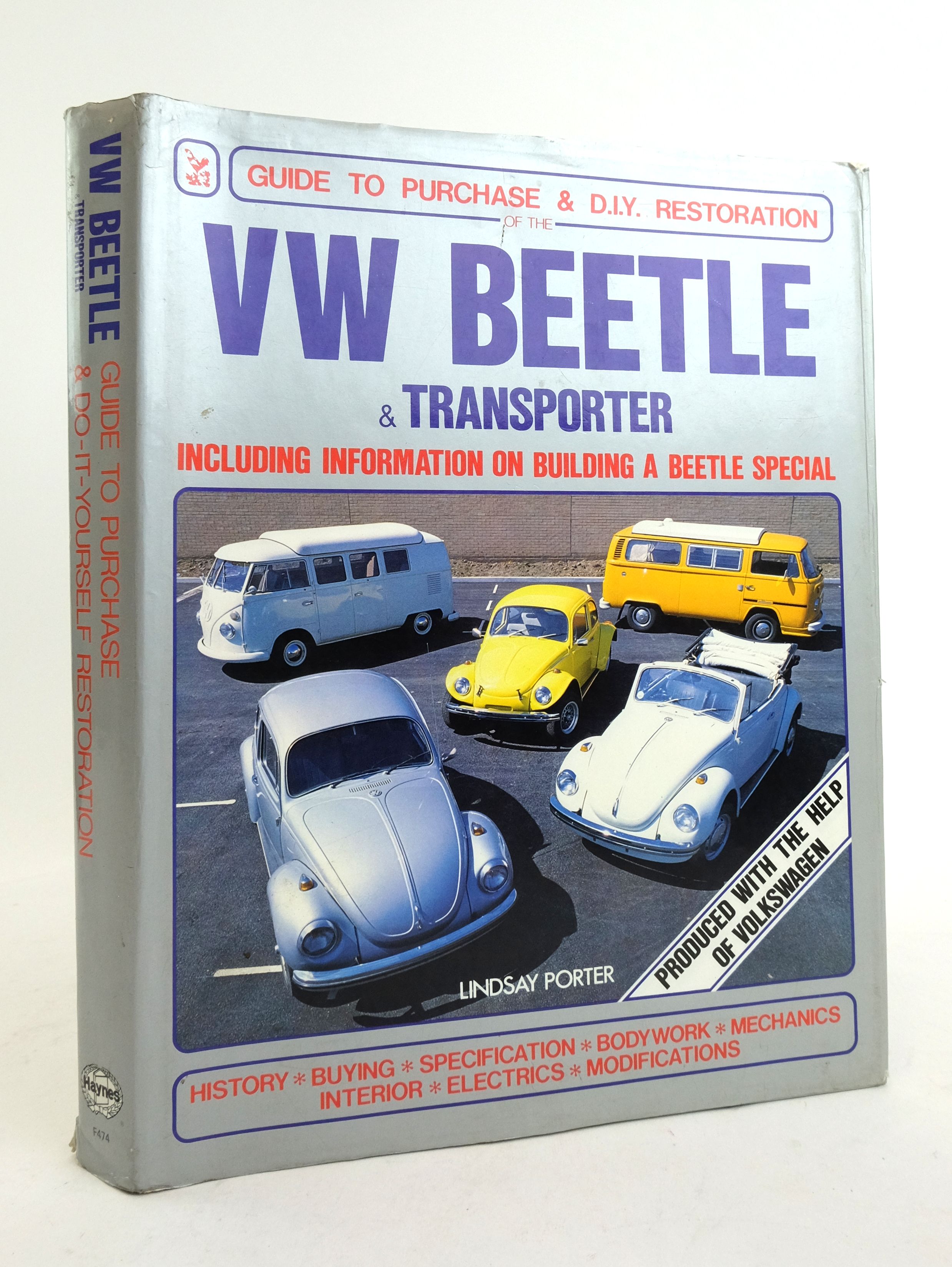 Photo of VW BEETLE & TRANSPORTER: GUIDE TO PURCHASE & D.I.Y. RESTORATION written by Porter, Lindsay published by Foulis, Haynes (STOCK CODE: 1822464)  for sale by Stella & Rose's Books