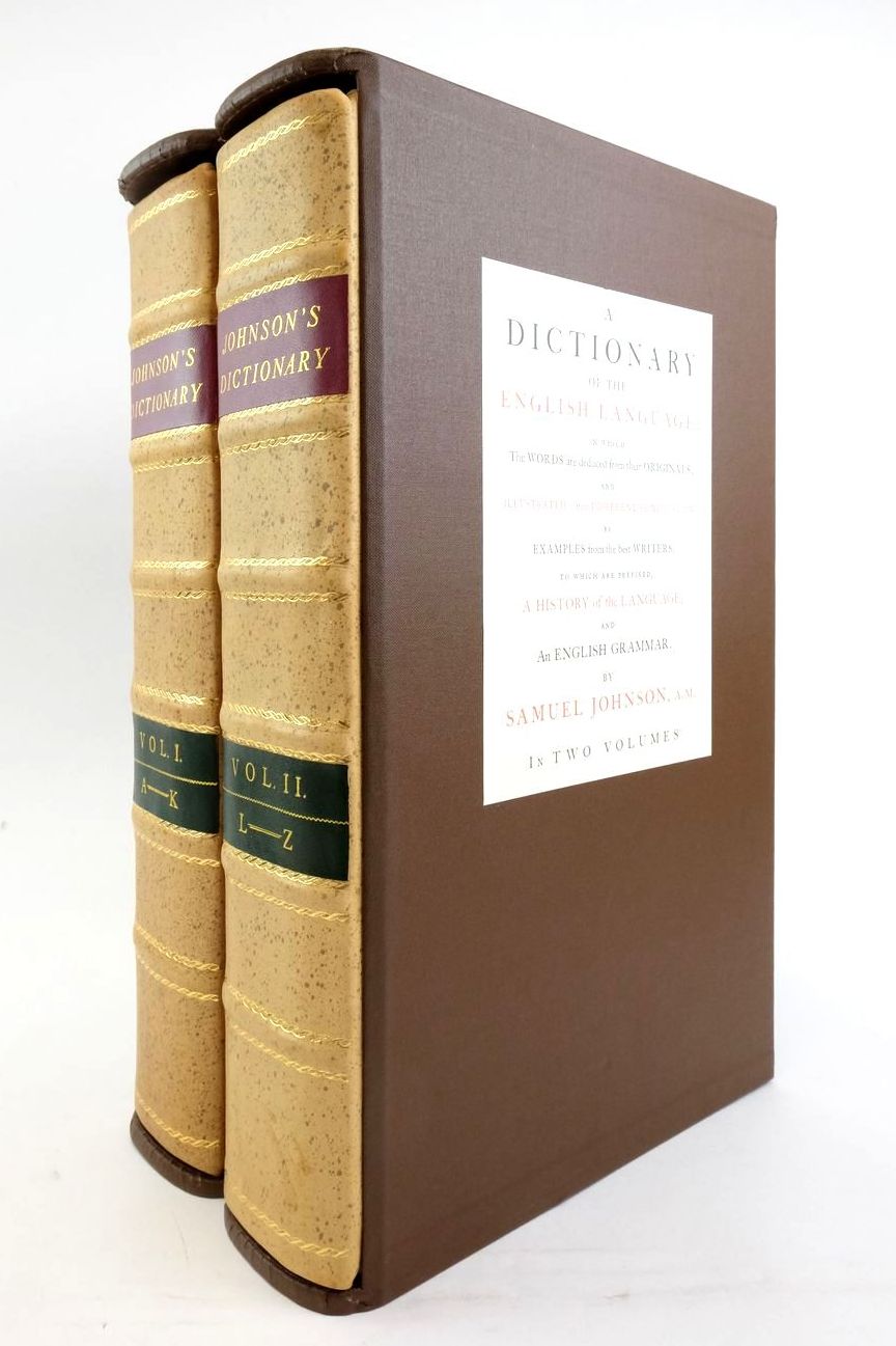 Photo of A DICTIONARY OF THE ENGLISH LANGUAGE (2 VOLUMES)- Stock Number: 1823321