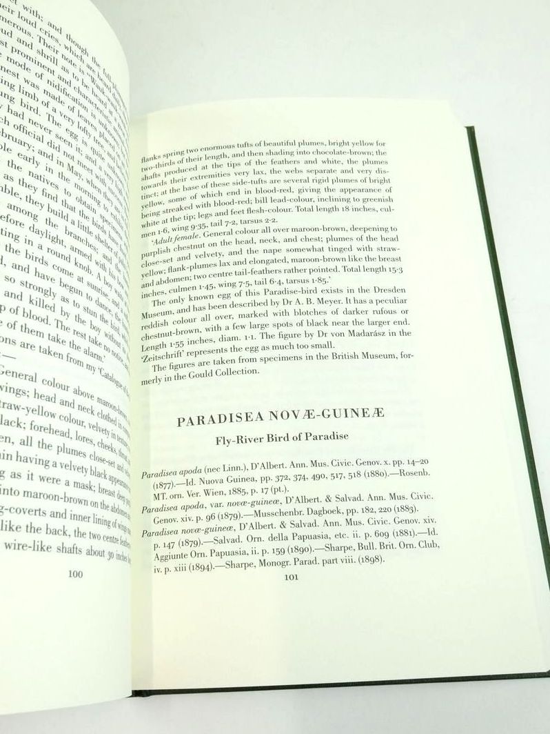 Photo of MONOGRAPH OF THE PARADISEIDAE OR BIRDS OF PARADISE AND PTILONORHYNCHIDAE, OR BOWER-BIRDS (2 VOLUMES) written by Sharpe, R. Bowdler
Attenborough, David published by Folio Society (STOCK CODE: 1823351)  for sale by Stella & Rose's Books