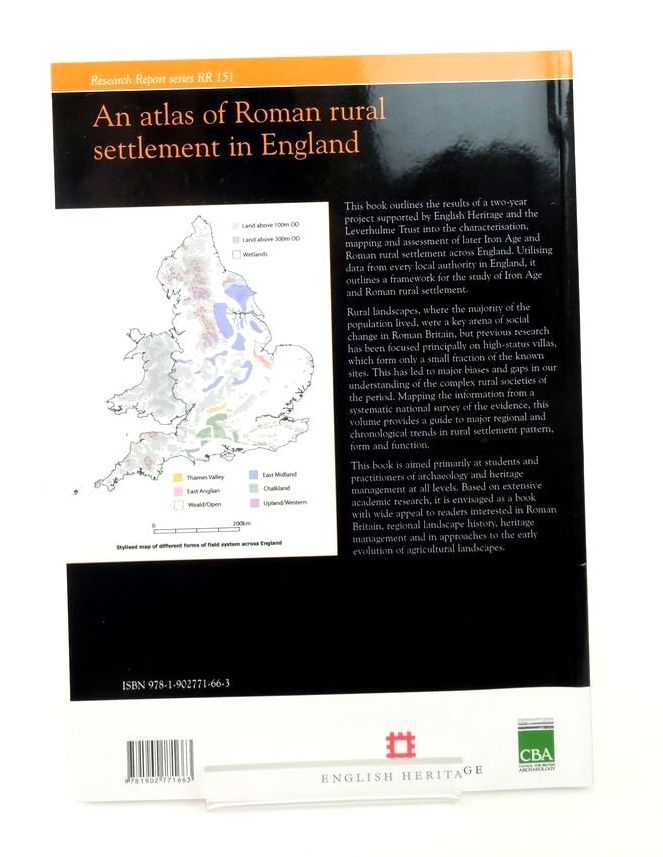 Photo of AN ATLAS OF ROMAN RURAL SETTLEMENT IN ENGLAND written by Taylor, Jeremy published by Council For British Archaeology (STOCK CODE: 1823443)  for sale by Stella & Rose's Books