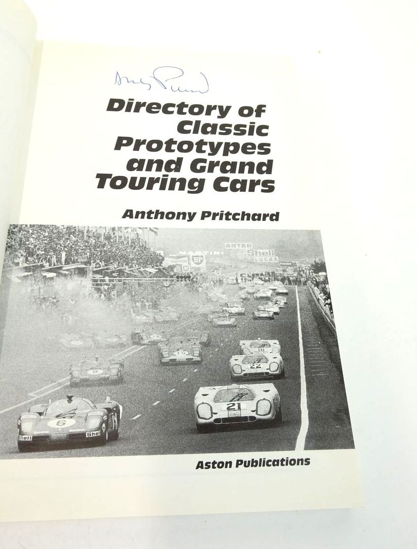 Photo of DIRECTORY OF CLASSIC PROTOTYPES AND GRAND TOURING CARS written by Pritchard, Anthony published by Aston Publications (STOCK CODE: 1823842)  for sale by Stella & Rose's Books