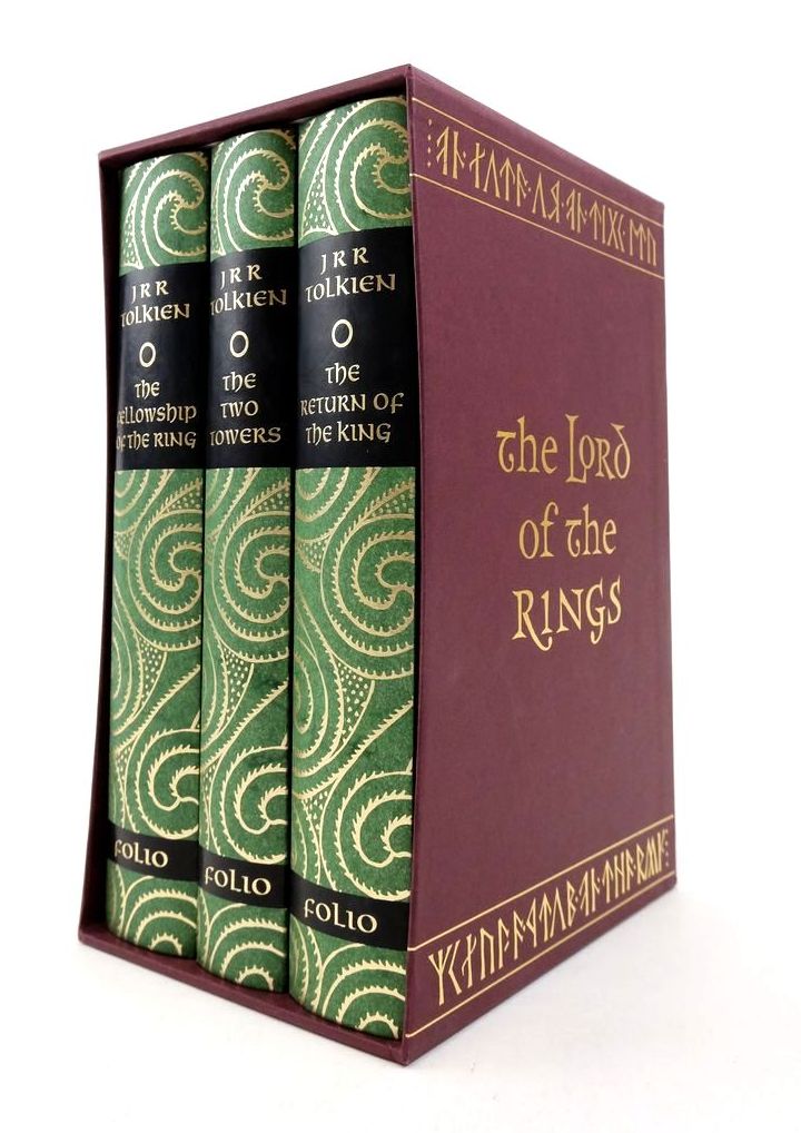 Photo of THE LORD OF THE RINGS (3 VOLUMES) written by Tolkien, J.R.R. illustrated by Grathmer, Ingahild Fraser, Eric published by Folio Society (STOCK CODE: 1823891)  for sale by Stella & Rose's Books