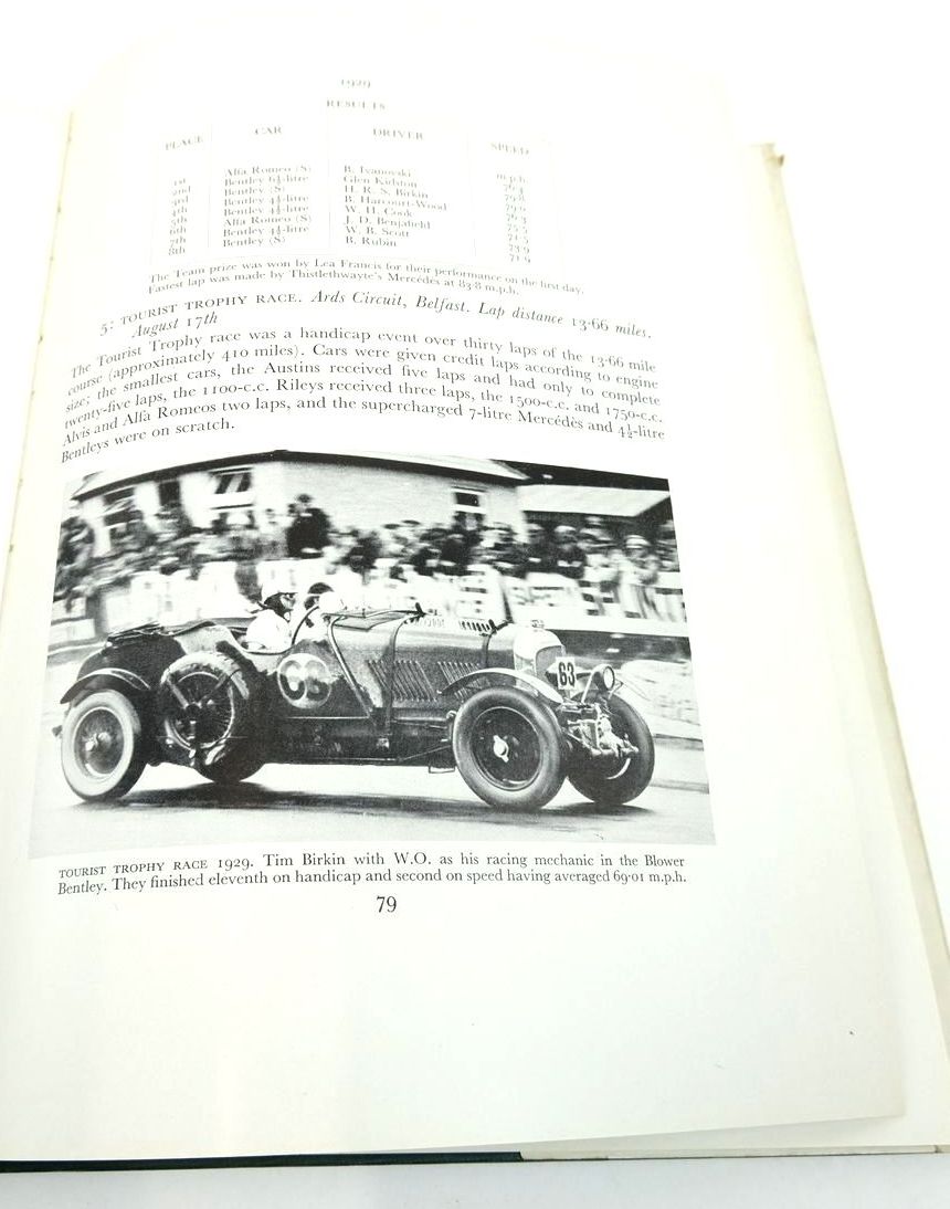 Photo of A RACING HISTORY OF THE BENTLEY 1921-31 written by Berthon, Darell published by The Bodley Head (STOCK CODE: 1823908)  for sale by Stella & Rose's Books