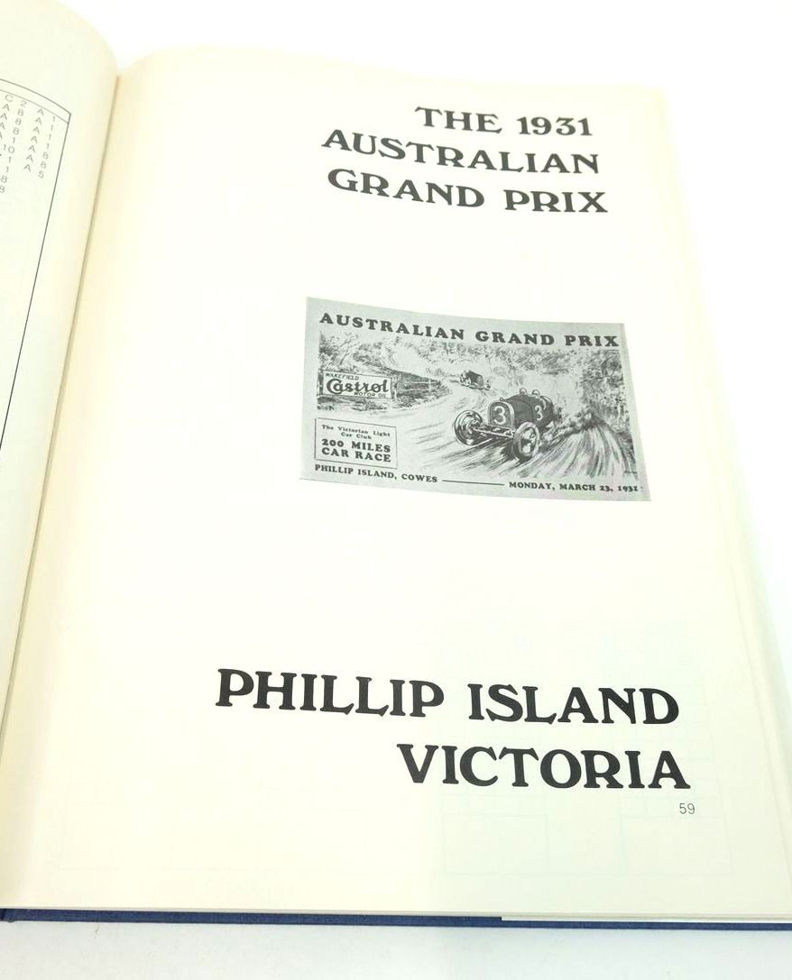 Photo of A HISTORY OF THE AUSTRALIAN GRAND PRIX VOLUME 1 1928-1939 written by Blanden, John B. published by Museum Publishing Co. (STOCK CODE: 1823910)  for sale by Stella & Rose's Books