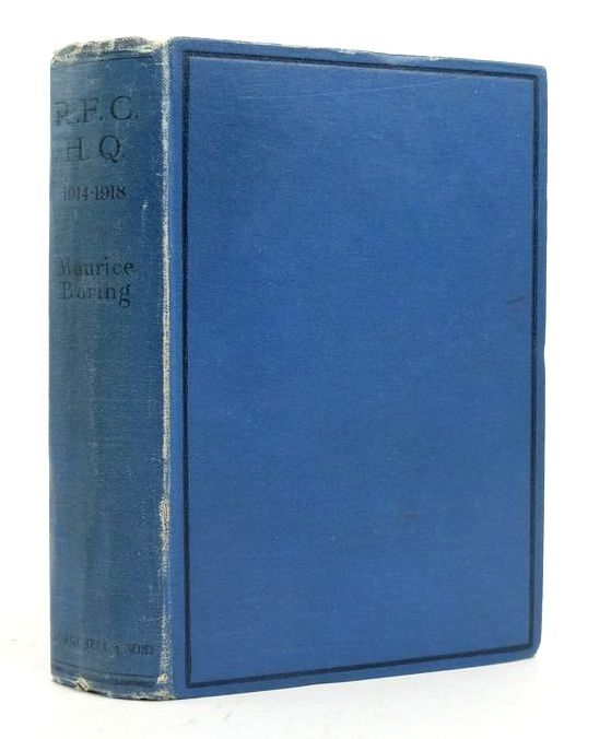 Photo of R.F.C. H.Q. 1914-1918 written by Baring, Maurice published by G. Bell &amp; Sons (STOCK CODE: 1823935)  for sale by Stella & Rose's Books