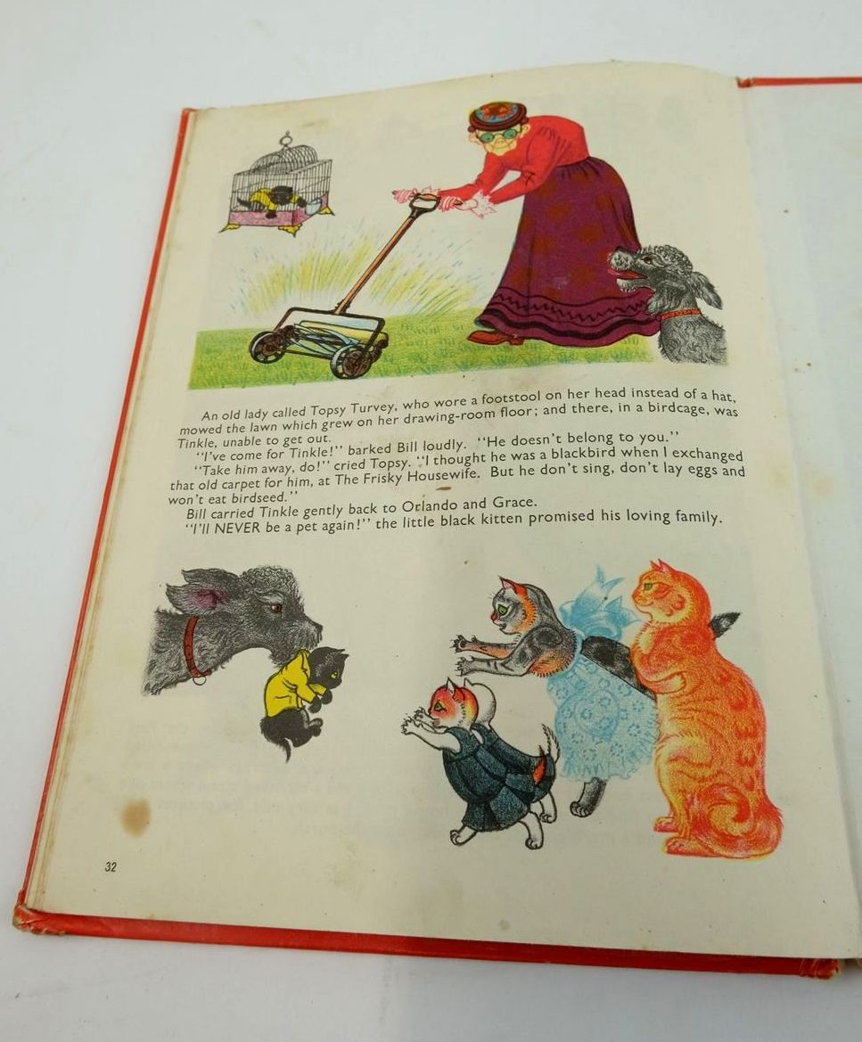 Photo of ORLANDO (THE MARMALADE CAT) THE FRISKY HOUSEWIFE written by Hale, Kathleen illustrated by Hale, Kathleen published by Country Life (STOCK CODE: 1824060)  for sale by Stella & Rose's Books
