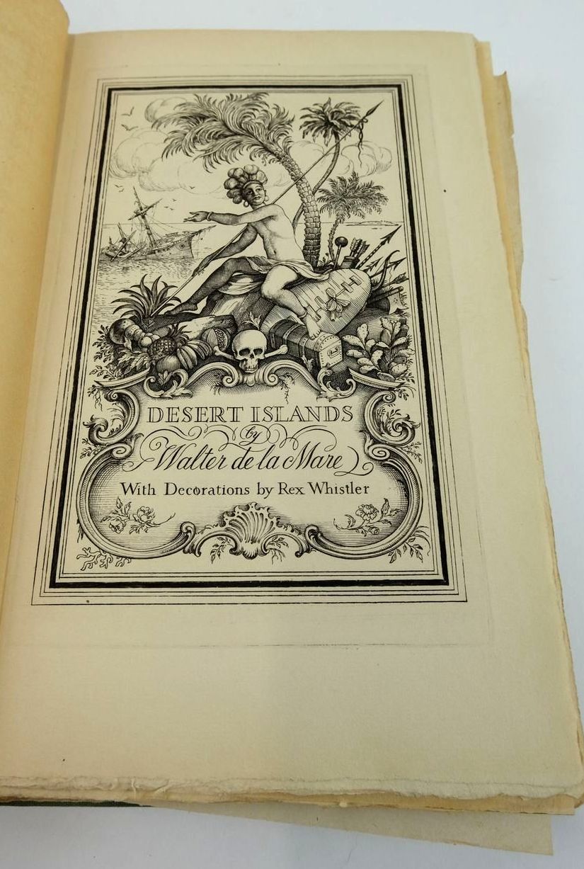 Photo of DESERT ISLANDS AND ROBINSON CRUSOE written by De La Mare, Walter illustrated by Whistler, Rex published by Faber & Faber (STOCK CODE: 1824061)  for sale by Stella & Rose's Books