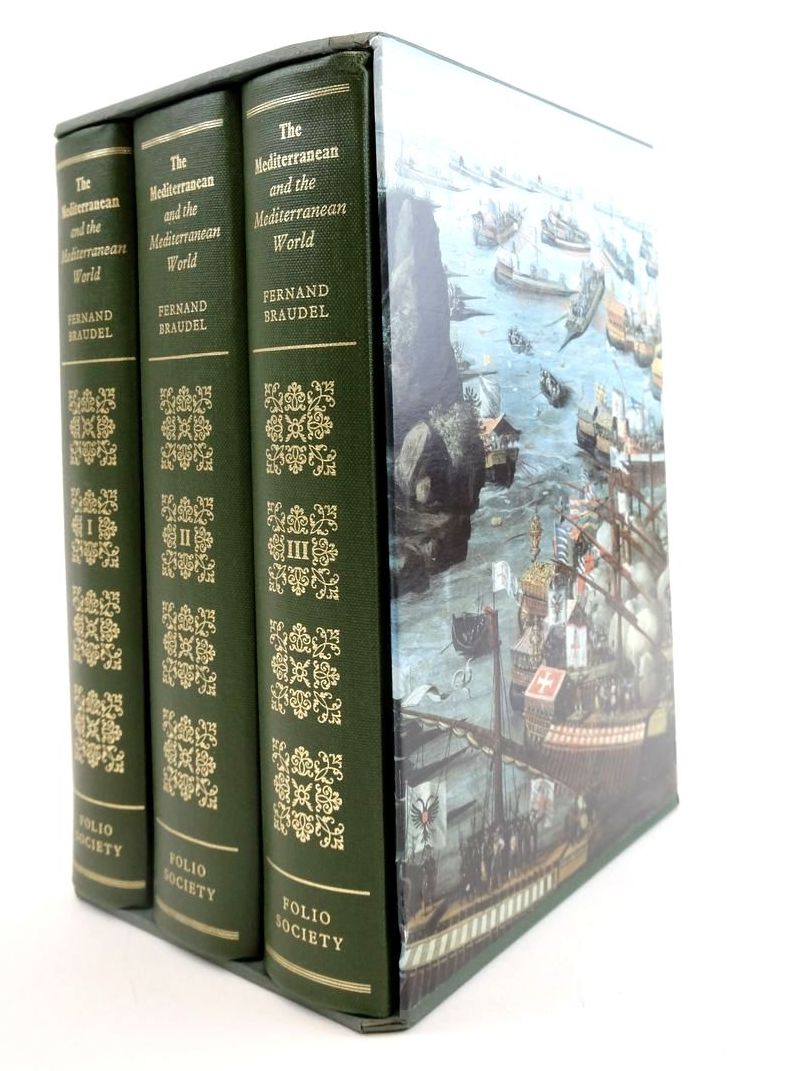 Photo of THE MEDITERRANEAN AND THE MEDITERRANEAN WORLD IN THE AGE OF PHILIP II (3 VOLUMES) written by Braudel, Fernand published by Folio Society (STOCK CODE: 1824149)  for sale by Stella & Rose's Books