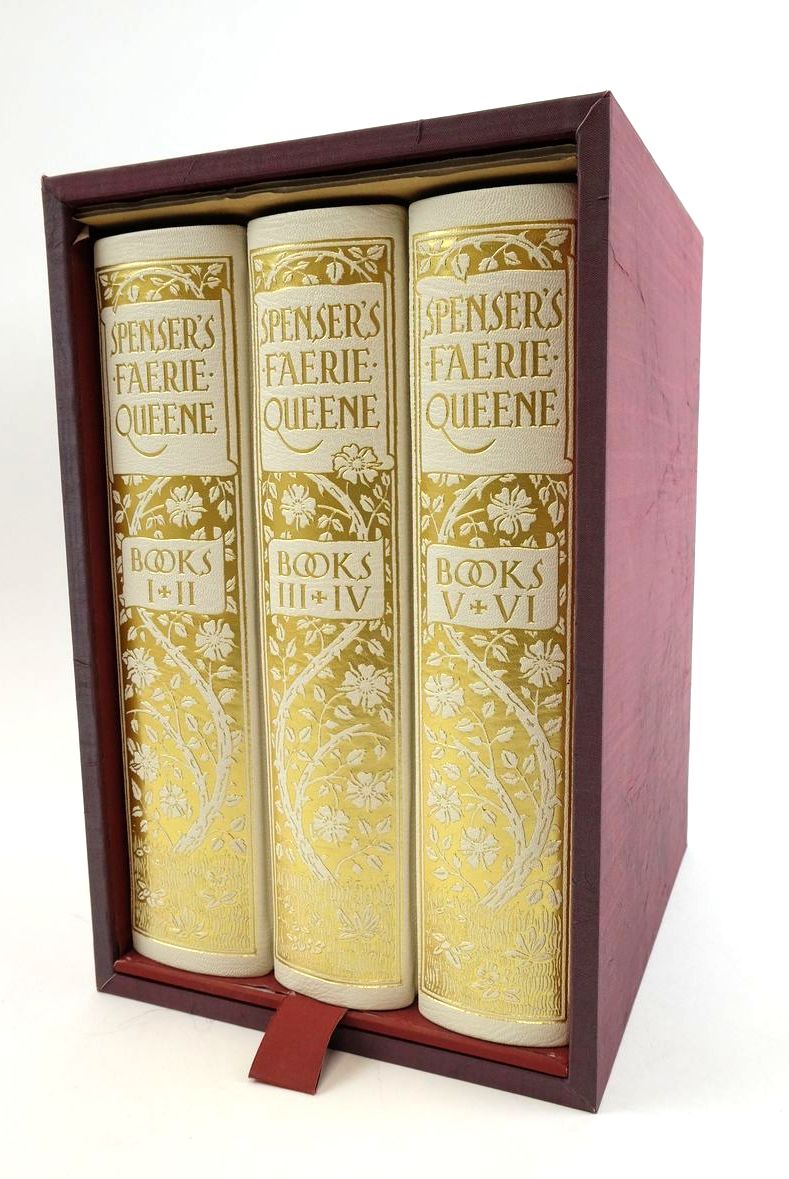 Photo of THE FAERIE QUEENE (3 VOLUMES) written by Spenser, Edmund Wise, Thomas James illustrated by Crane, Walter published by Folio Society (STOCK CODE: 1824156)  for sale by Stella & Rose's Books