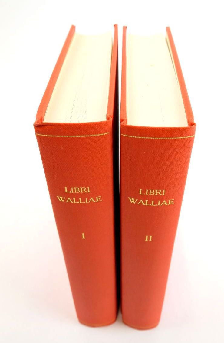 Photo of LIBRI WALLIAE: A CATALOGUE OF WELSH BOOKS AND BOOKS PRINTED IN WALES 1546-1820 (2 VOLUMES) written by Rees, Eiluned published by The National Library of Wales (STOCK CODE: 1824172)  for sale by Stella & Rose's Books