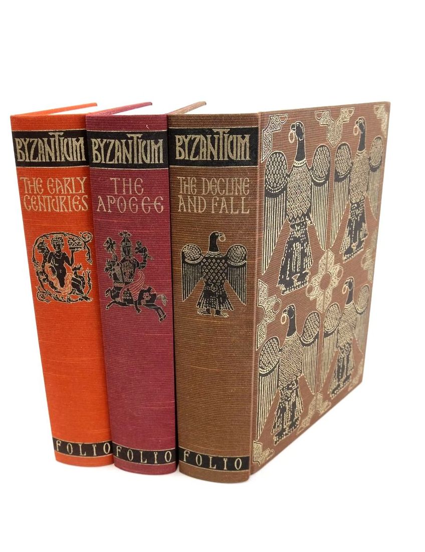 Photo of BYZANTIUM (3 VOLUMES) written by Norwich, John Julius published by Folio Society (STOCK CODE: 1824183)  for sale by Stella & Rose's Books
