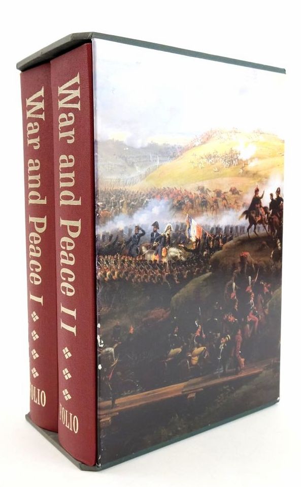 Photo of WAR AND PEACE (2 VOLUMES) written by Tolstoy, Leo illustrated by Topolski, Feliks published by Folio Society (STOCK CODE: 1824191)  for sale by Stella & Rose's Books