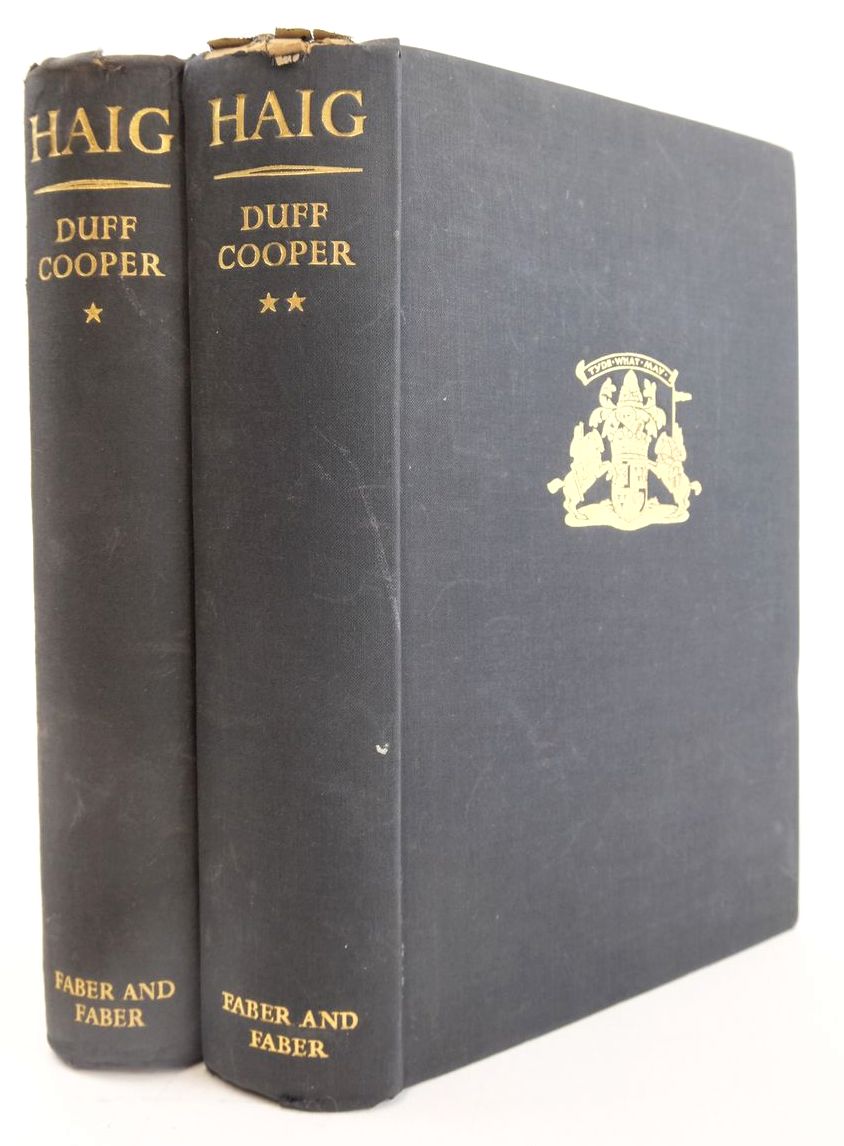 Photo of HAIG (2 VOLUMES) written by Cooper, Duff published by Faber &amp; Faber Limited (STOCK CODE: 1824295)  for sale by Stella & Rose's Books