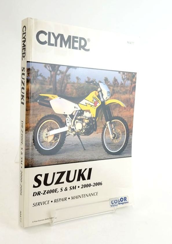 Photo of SUZUKI DR-Z7400E, S & SM 2000-2006 (CLYMER)- Stock Number: 1824746