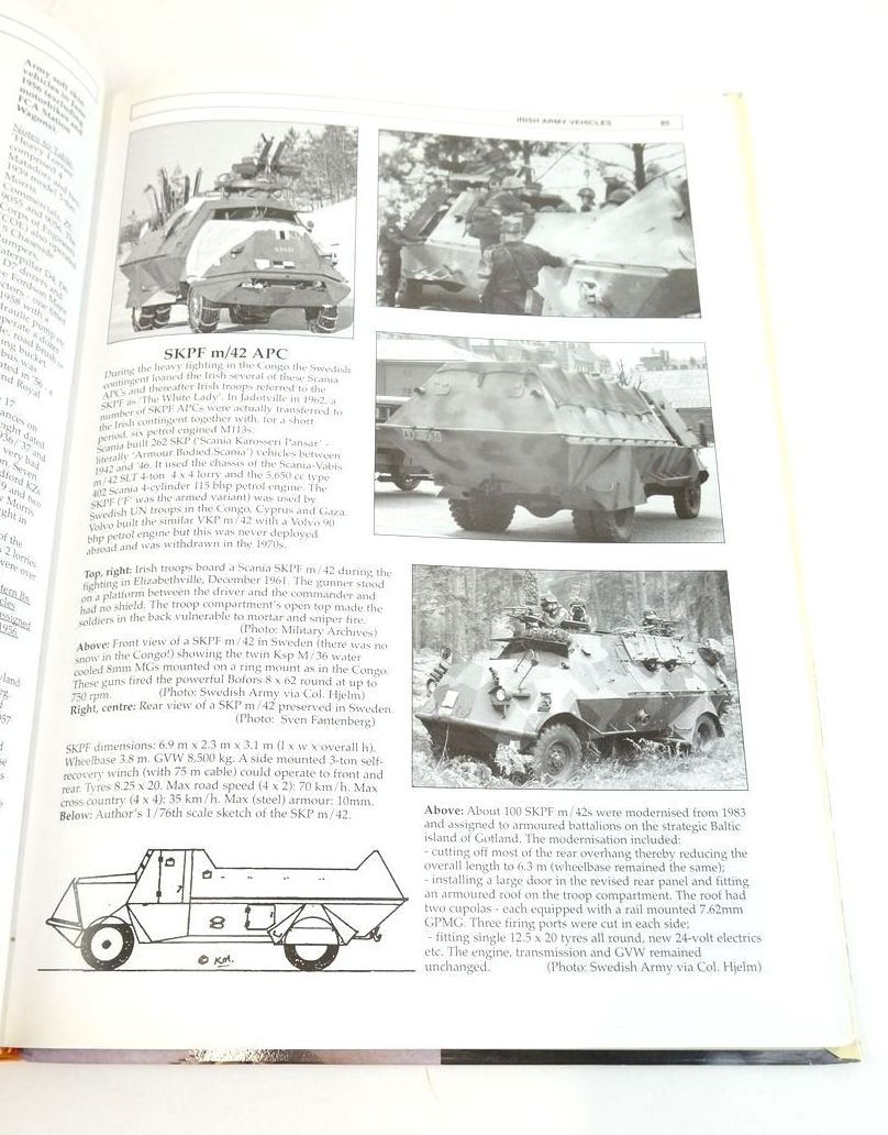 Photo of IRISH ARMY VEHICLES: TRANSPORT AND ARMOUR SINCE 1922 written by Martin, Karl published by Karl Martin (STOCK CODE: 1824819)  for sale by Stella & Rose's Books