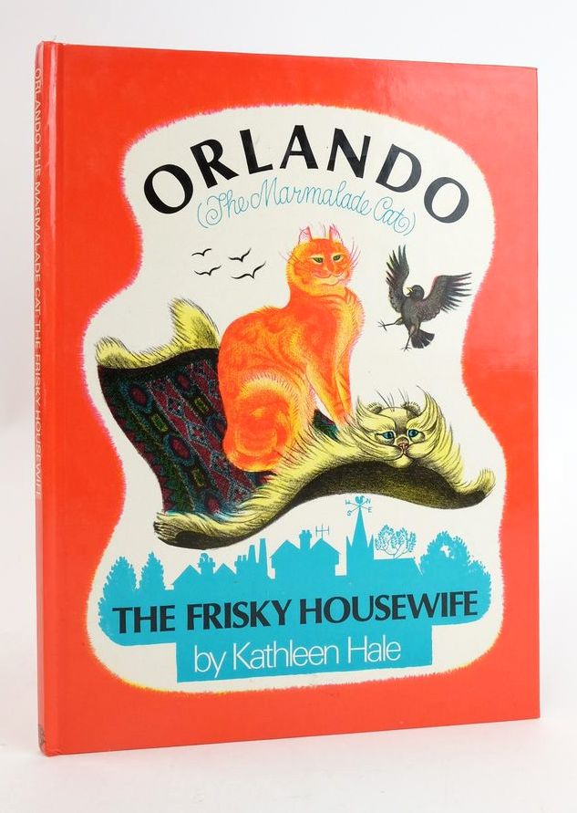 Photo of ORLANDO (THE MARMALADE CAT) THE FRISKY HOUSEWIFE written by Hale, Kathleen illustrated by Hale, Kathleen published by Jonathan Cape (STOCK CODE: 1825178)  for sale by Stella & Rose's Books