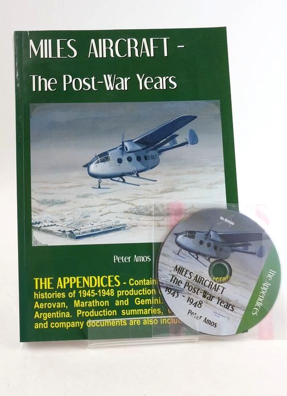 Photo of MILES AIRCRAFT - THE POST-WAR YEARS 1945 TO 1948 DVD APPENDICES written by Amos, Peter published by Air-Britain (STOCK CODE: 1825402)  for sale by Stella & Rose's Books
