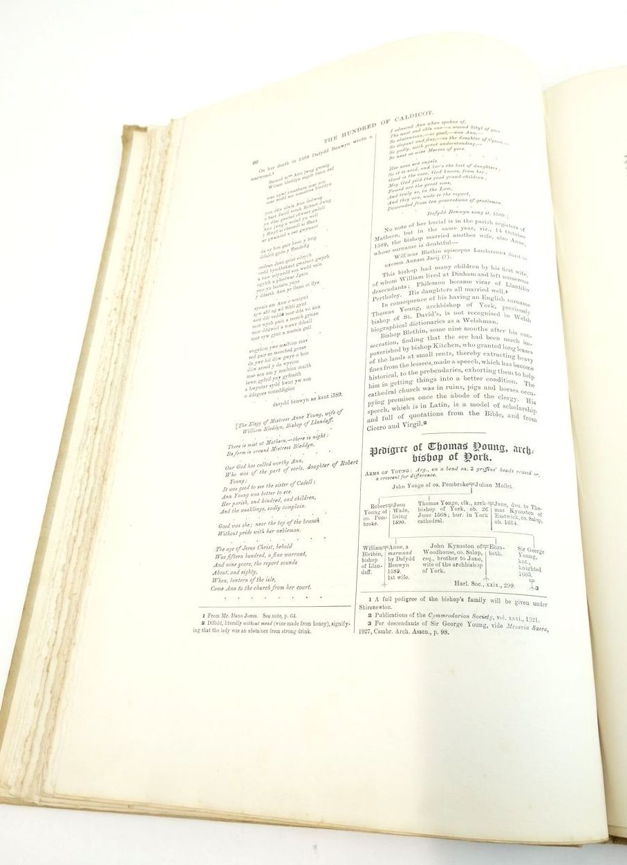 Photo of A HISTORY OF MONMOUTHSHIRE HUNDRED OF CALDICOT (PART I OF VOLUME IV) written by Bradney, Joseph published by Mitchell Hughes and Clarke (STOCK CODE: 1825630)  for sale by Stella & Rose's Books