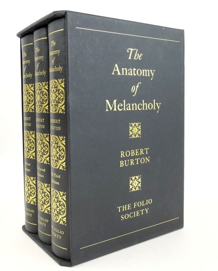 Stella Rose s Books THE ANATOMY OF MELANCHOLY 3 VOLUMES