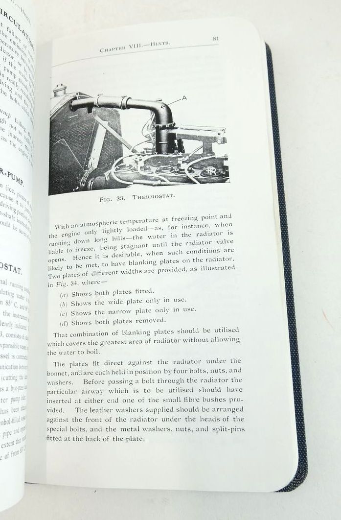 Photo of BOOK OF GENERAL AND TECHNICAL INFORMATION USEFUL TO DRIVERS AND OWNERS OF ROLLS-ROYCE CARS MAY, 1923 published by Rolls-Royce (STOCK CODE: 1826399)  for sale by Stella & Rose's Books