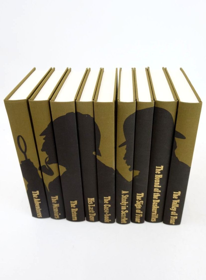 Photo of SHERLOCK HOLMES COMPLETE STORIES (9 VOLUMES) written by Doyle, Arthur Conan illustrated by Mosley, Francis published by Folio Society (STOCK CODE: 1826420)  for sale by Stella & Rose's Books