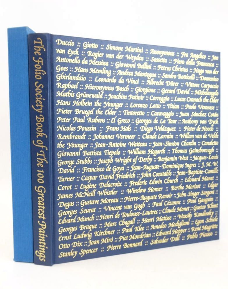 Photo of THE FOLIO SOCIETY BOOK OF THE 100 GREATEST PAINTINGS written by Bailey, Martin published by Folio Society (STOCK CODE: 1826424)  for sale by Stella & Rose's Books